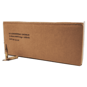 Xm855 5.56 NATO - U.S. Military Surplus XM855 Green Tip - 1000 Rounds ...