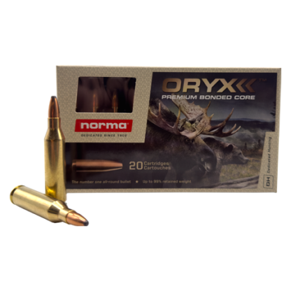 243 Win - Norma 100 Grain ORYX Premium Bonded Core - 20 Rounds