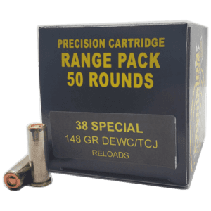 38 Special - Remanufactured Precision Ctg Inc 148 Grain DEWC TCJ - 50 ...