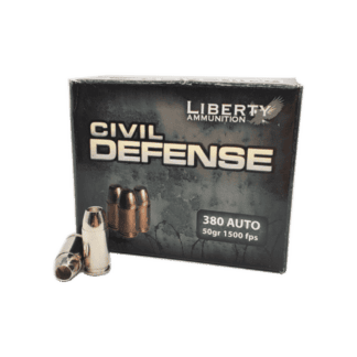 380 Auto - Liberty Civil Defense 50 Grain Hollow Point - 20 Rounds