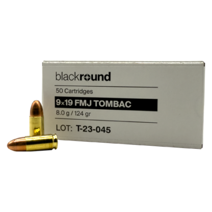 9mm - Swiss P 124 Grain Full Metal Jacket - 50 Rounds