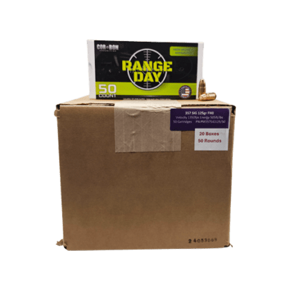 Private: 357 Sig – CorBon Performance Match 125 Grain Full Metal Jacket – 1000 Rounds