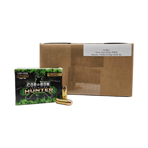 10mm - CorBon Hunter Round Nose Penetrator 200 Grain - 200 Rounds