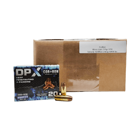 10mm - CorBon 155 Grain DPX Hollow Point - 200 Rounds