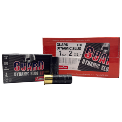 12 Gauge - Lambro 2-3/4" Guard 1 oz Dynamic Slug HV - 200 Rounds