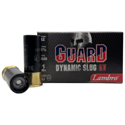 12 Gauge - Lambro 2-3/4" Guard 1 oz Dynamic Slug HV - 10 Rounds