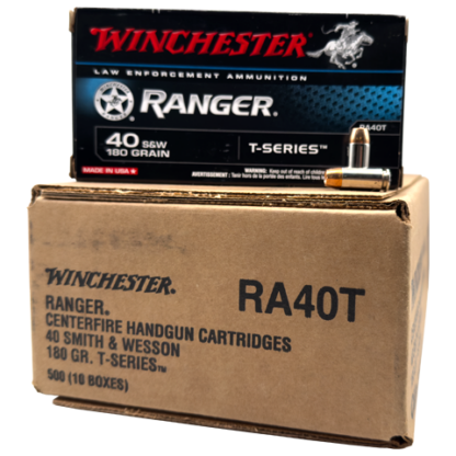 40 S&W - Winchester Ranger-T 180 Grain JHP - 500 Rounds