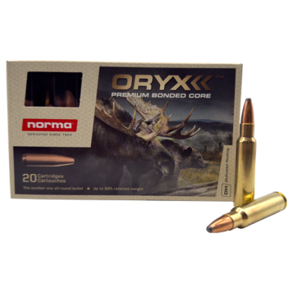 7.5 x 55 Swiss - Norma 180 Grain Premium Bonded Core - 20 Rounds