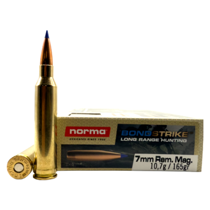 7mm Rem Mag - Norma 165 Grain Bond Strike - 20 Rounds