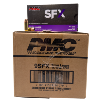 9mm - PMC SFX 147 Grain SFHP - 1000 Rounds