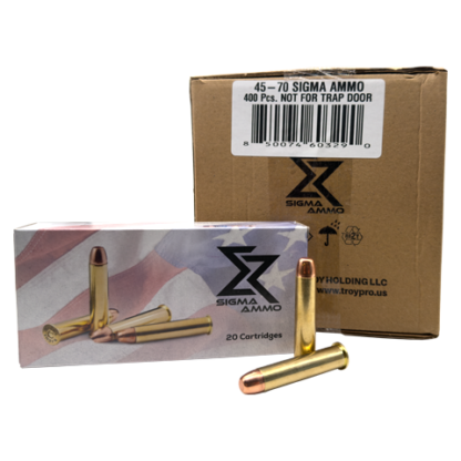 45-70 - Sigma Ammo 300 Grain FMJ - 400 Rounds