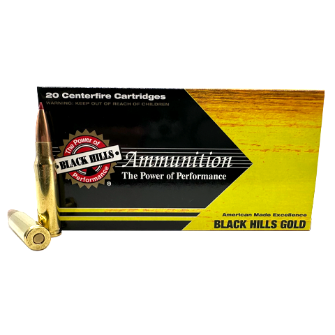 308 Win - Black Hills Gold 168 Grain ELD Match - 20 Rounds