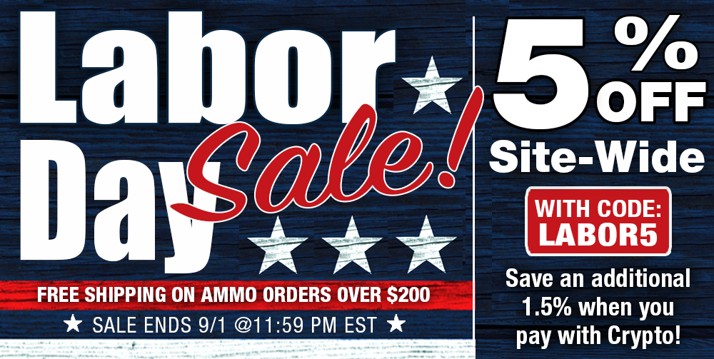 Velocity Ammunition Sales Labor Day Sale