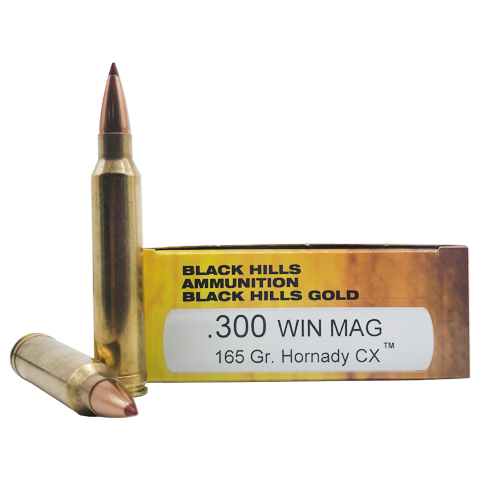 300 Win Mag - Black Hills Gold 165 Grain Hornady CX - 20 Rounds