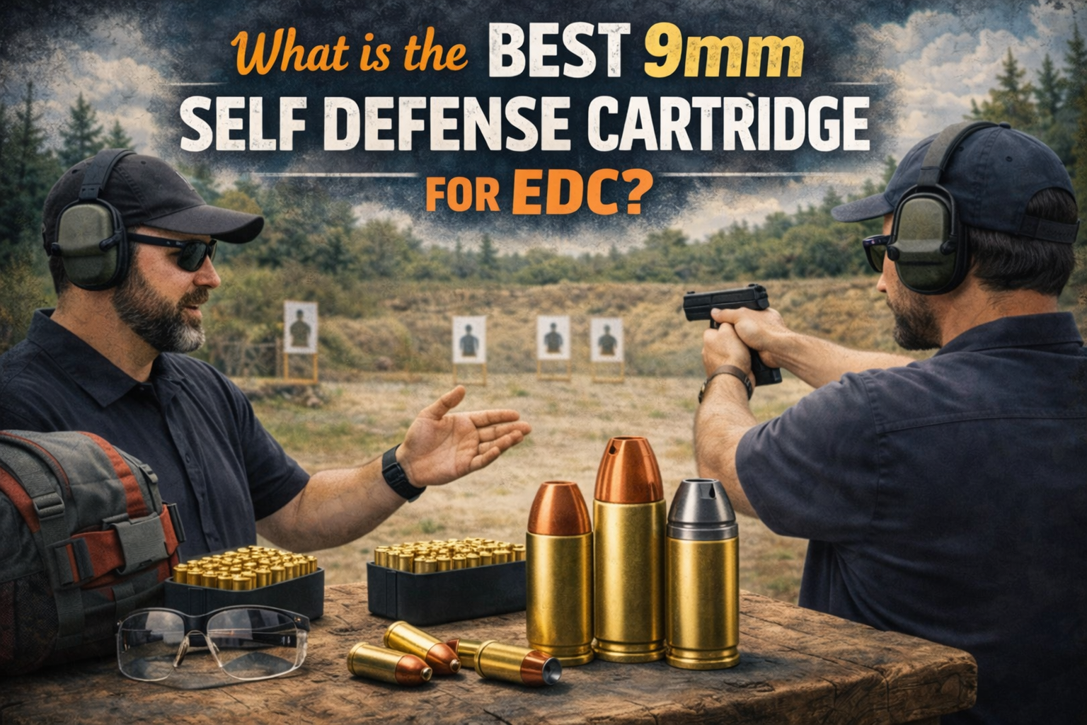 best 9mm edc cartridge hero image