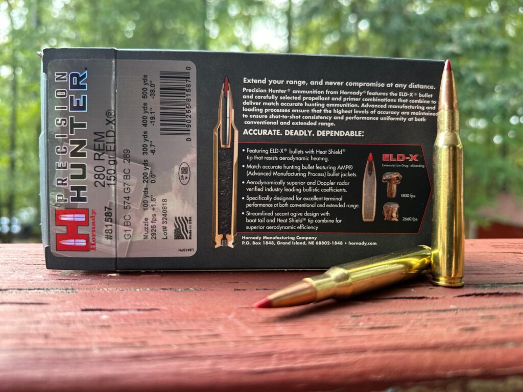 280 Remington cartridges