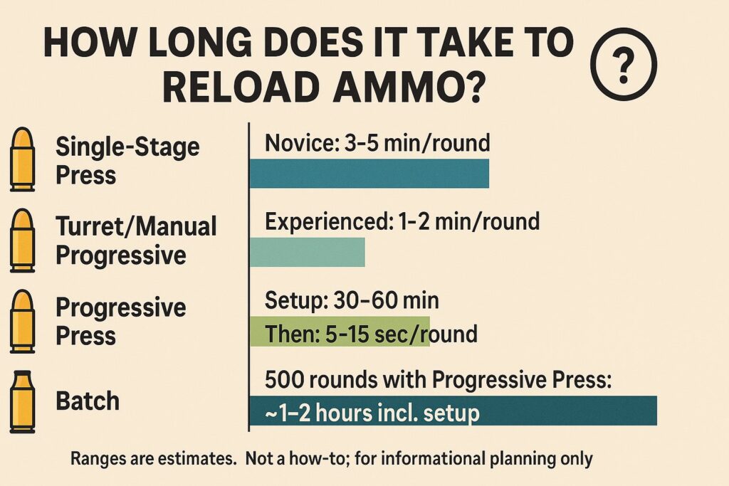 time spent reloading info graphic