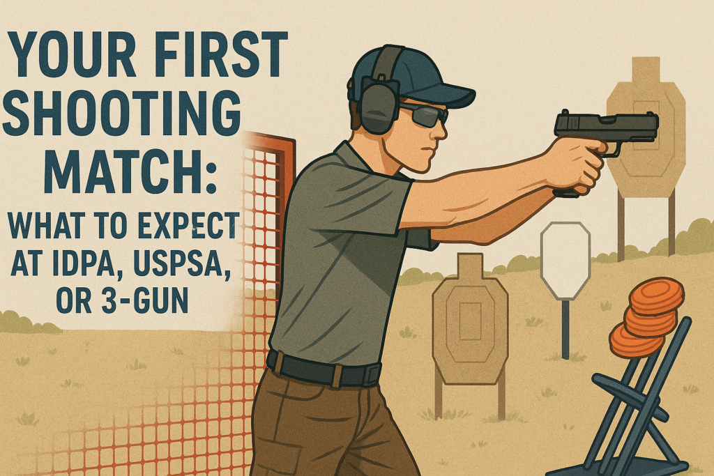 your first shooting match info graphic