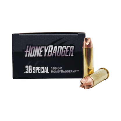 38 Special – Black Hills Honey Badger 100 Grain – 50 Rounds