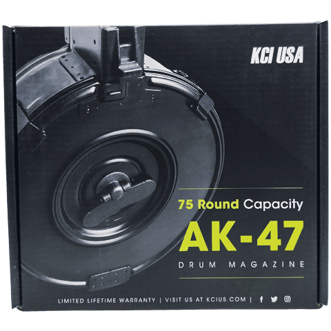 KCI USA AK-47 75 Round Drum Magazine