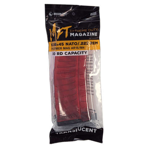 Mission First Tactical Extreme Duty Translucent 30 Round Magazine AR/M4