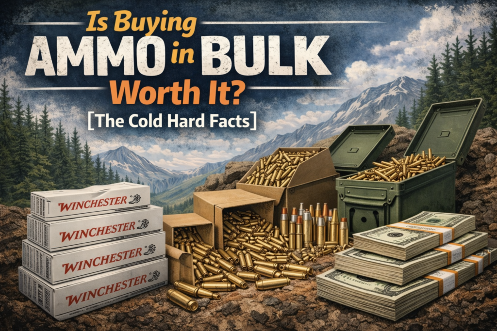 Bulk ammo outdoors