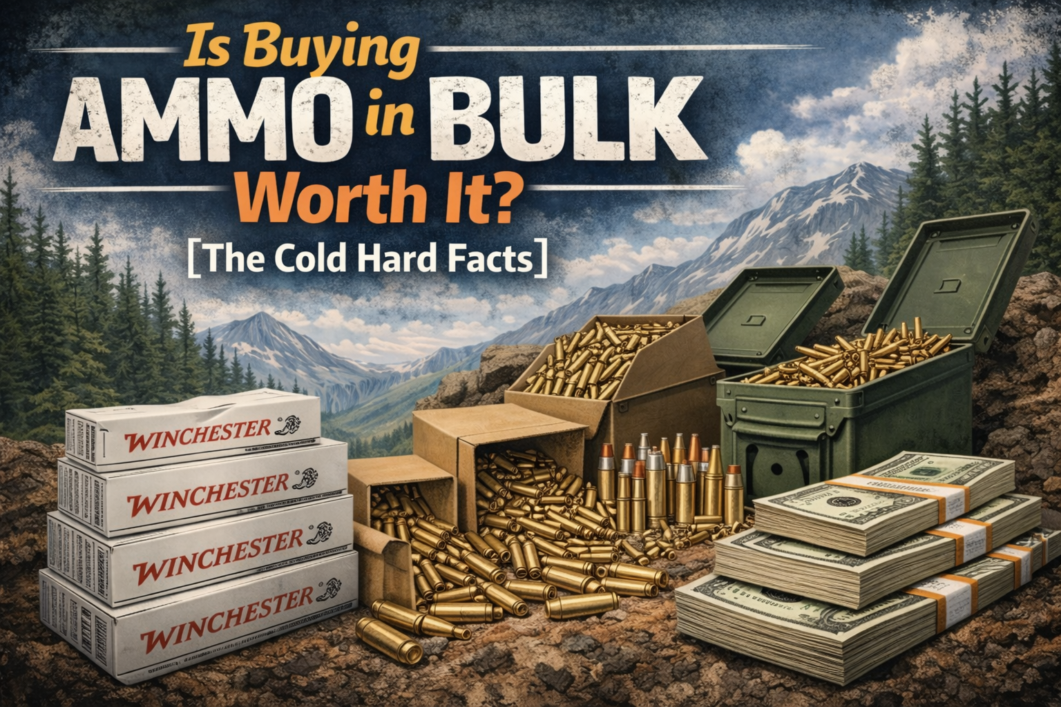 Bulk ammo outdoors