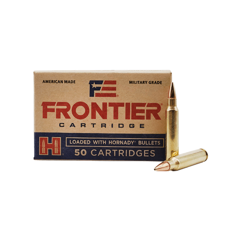 5.56 NATO - Hornady Frontier Match 55 Grain Hollow Point - 50 Rounds