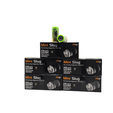 12 Gauge - Sterling 50mm Mini Slug 1 oz Rifled Slug - 50 Rounds