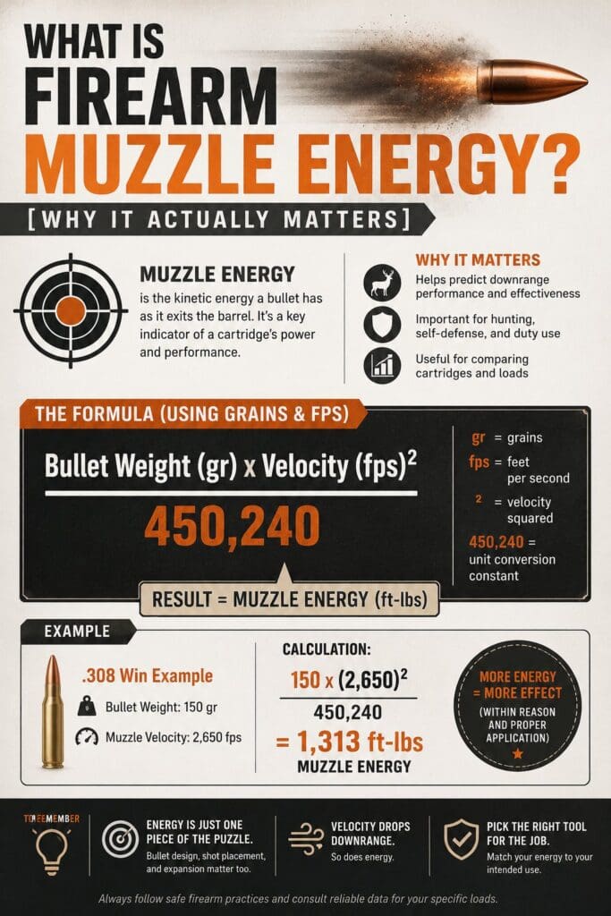 muzzle energy infographic