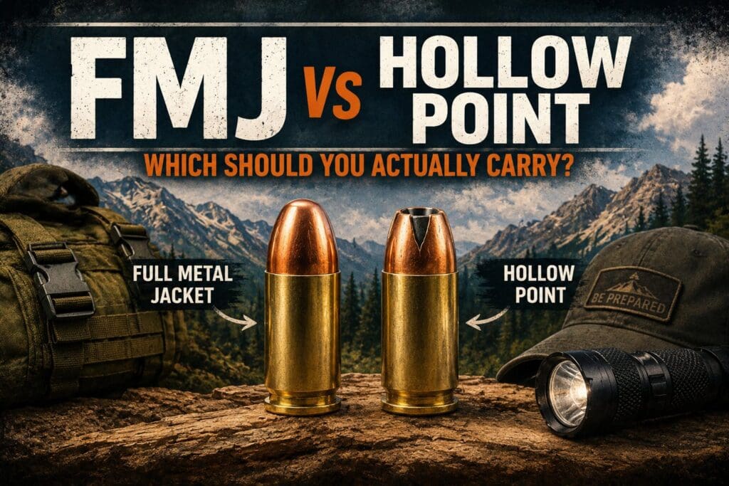 FMJ versus Hollow Point Infographic