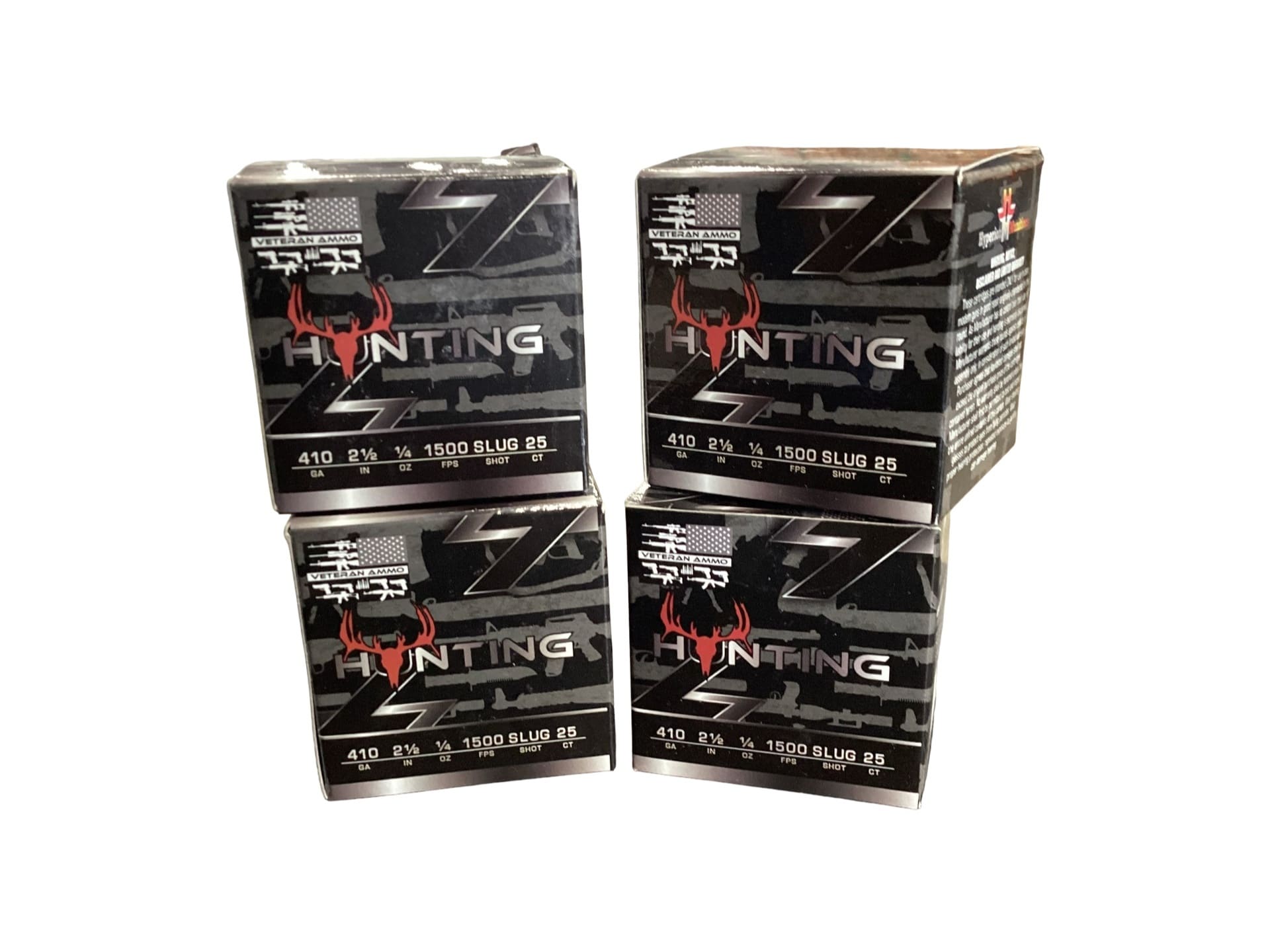 410 Gauge - Veterans Rifled Slug 2 1/2 in 1/4 oz - 100 Rounds