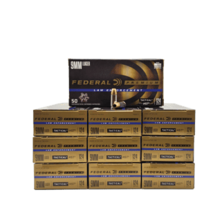 9mm - Federal HST LE 124 Grain Jacketed Hollow Point P9HST1 - 500 Rounds