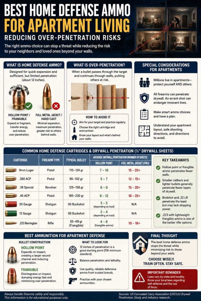 apartment home defense infographic