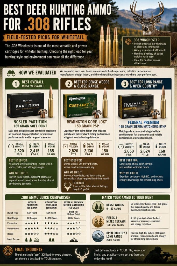 Best 308 cartridge for your use infographic