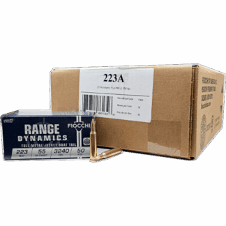 223 Rem - Fiocchi 55 Grain Range Dynamics FMJ - 1000 Rounds