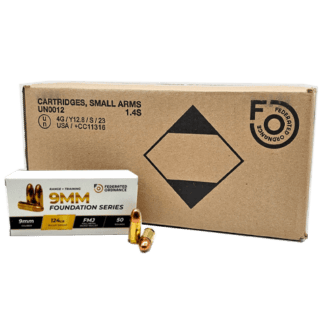 9mm - Federated Ordnance 124 Grain NATO SPEC Full Metal Jacket - 1000 Rounds