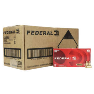 380 Auto - Federal Champion 95 Grain FMJ - 1000 Rounds