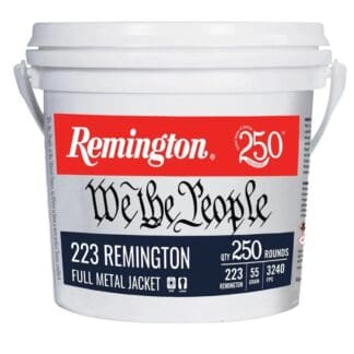 223 Rem - Remington 55 Grain FMJ - 1000 Rounds - 250rd Bucket x 4