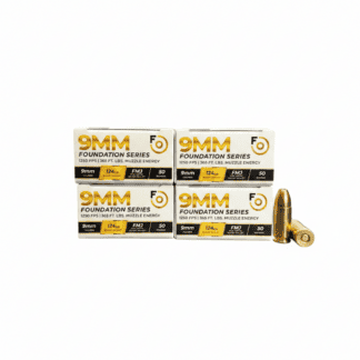 9mm - Federated Ordnance 124 Grain Full Metal Jacket - 200 Rounds