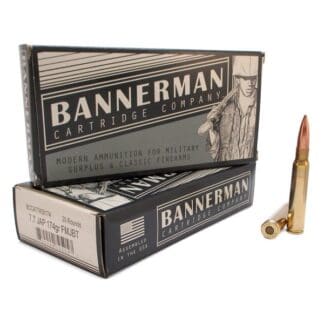 7.7 JAP - Bannerman 174 Grain FMJBT - 20 rounds