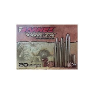 470 Nitro Express 500 Grain TSX Flat Base - 20 Rounds