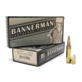 284 Winchester - Bannerman 140 Grain PSPBT - 20 Rounds
