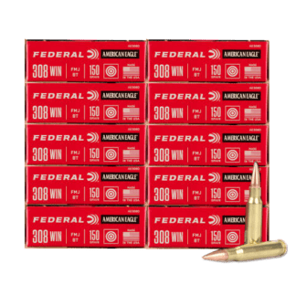 308 Win - Federal American Eagle 150 Grain FMJ - 200 Rounds