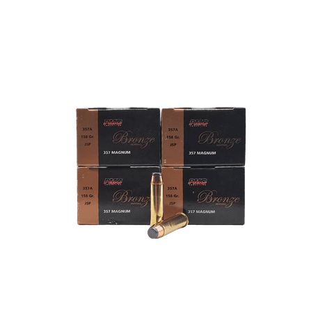 357 Magnum - PMC Bronze 158 Grain Jacketed Soft Point - 200 Rounds