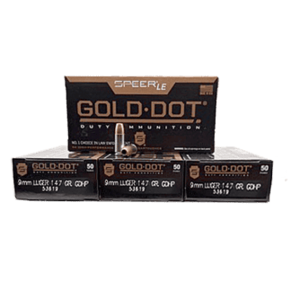 9mm - Speer Gold Dot 147 Grain JHP 53619 - 200 Rounds