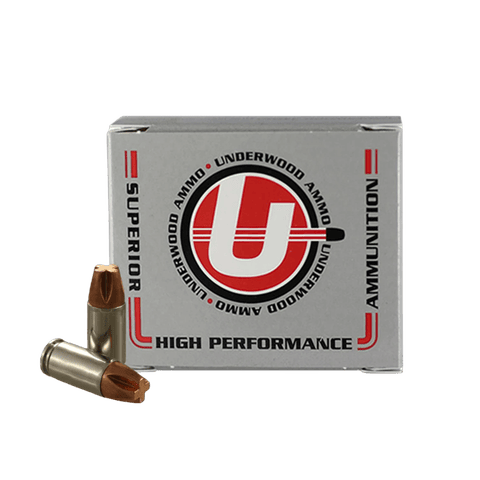 9mm - Underwood 115 Grain +P+ Xtreme Penetrator Solid Monolithic - 20 Rounds