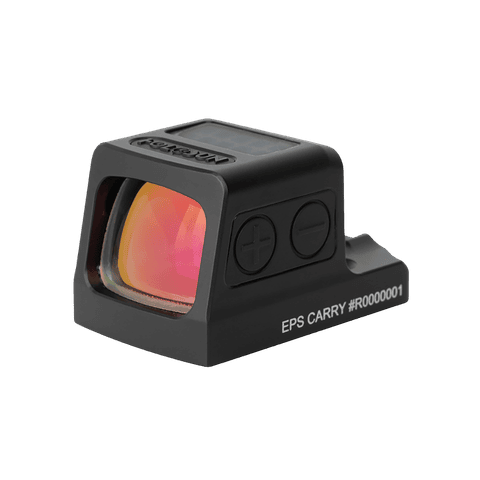 Holosun - EPS Carry Black Anodized 1 x 0.58" x 0.77" 2 MOA Red Dot/32 MOA Circle Multi Reticle