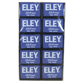 22LR - Eley Team 40 Grain LRNFP - 500 Rounds