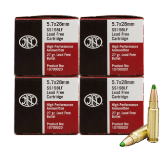 5.7x28 - FN 27 Grain Green Tip Hollow Point SS198LF - 200 Rounds